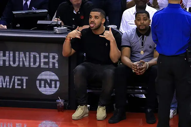 Drake at the Eastern Conference Finals this year
